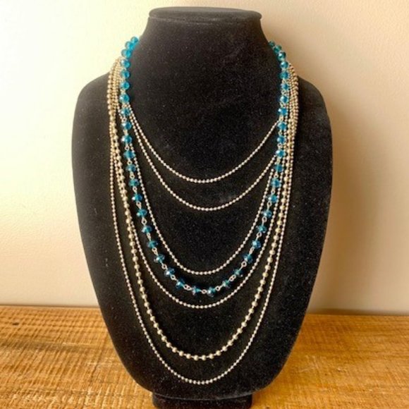 BRAND NEW Erica Lyons Layered Necklace - Picture 7 of 7